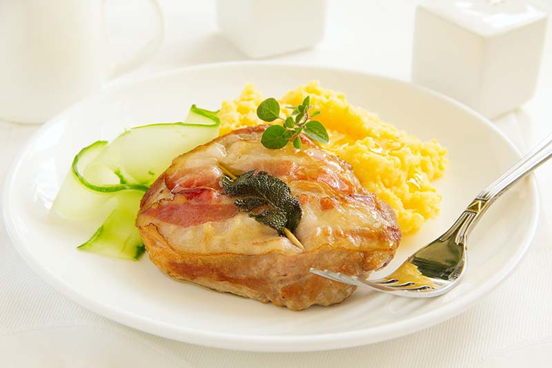 Rezept Apfel-Saltimbocca